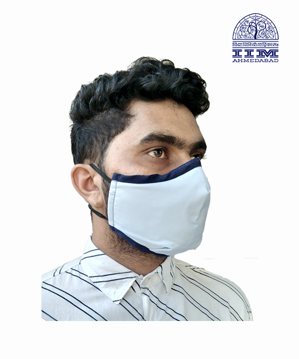 Mask Logo -Powder blue