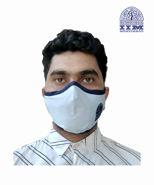 Mask Logo -Powder blue